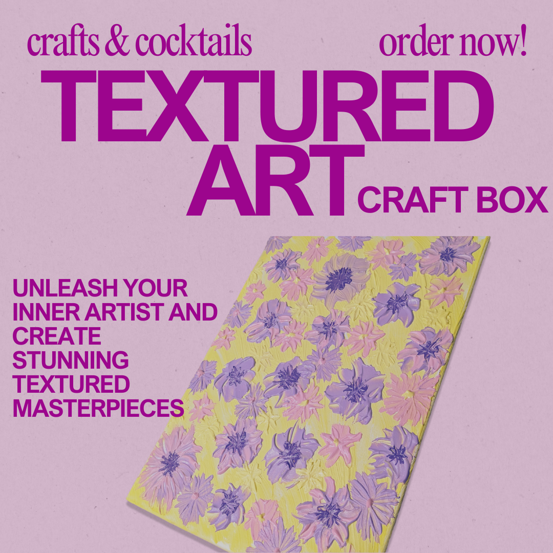 Textured Art Box (Designed for 4 crafters)